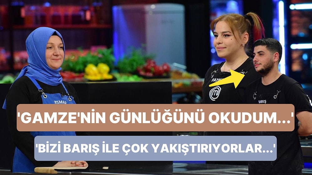 Barış'la Sevgili mi, Gamze ile Ne Yaşadı? MasterChef'ten Elenen Fatma Nur Uçar Açıklamalarıyla Gündem Yarattı!