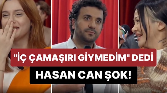 Hasan Can Kaya'nın Sunduğu Konuşanlar'da Dikkat Çeken 'İç Çamaşırı' Diyaloğu: 'İç Çamaşırı Giymedim' Dedi