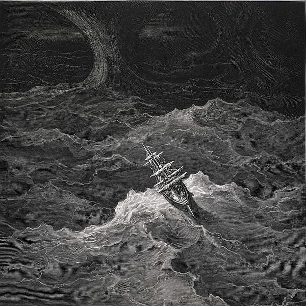 5. Scene from Coleridge's Rime of the Ancient Mariner - Gustave Doré (1875)