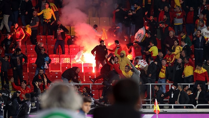 Göztepe - Altay Maçında Çıkan Olaylar Nedeniyle 19 Kişi Tutuklandı