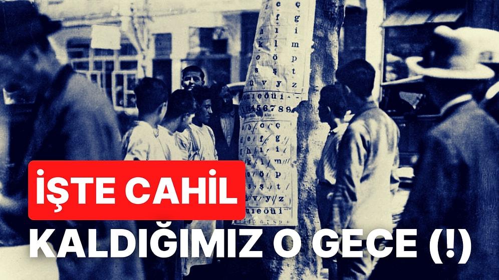 Yeni Türk Harfleri 94 Yıl Önce Bugün Kullanılmaya Başlandı, Saatli Maarif Takvimi: 1 Aralık