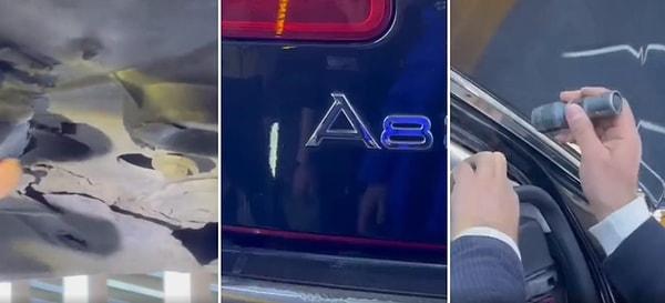 Araç satın alırken bir uzmana danışmak gerektiğini bizlere bir kez daha hatırlatan adam, 3 farklı aracın birleştirilmesiyle piyasa değeri 6-8 milyon TL olan Audi A8 L'in nasıl yapıldığını anlattı.