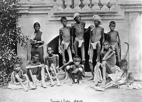 2. 1771'de İngilizler, Hindistan'da 'indigo'  yetiştirmek için on milyon kişinin ölümüne neden oldular.