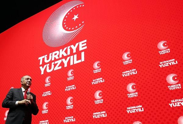 Hem Türkiye Cumhuriyeti'nin 100 yaşında olacağı 2023 yılına hem de Cumhurbaşkanı Erdoğan'ın geçen aylarda açıkladığı "Türkiye Yüzyılı" vizyonuna da bir atıf görülüyor.