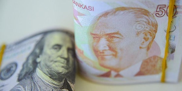 Yurt içi yerleşiklerin döviz mevduatı 5 milyar 447,20 milyon dolar düşüş gösterdi.