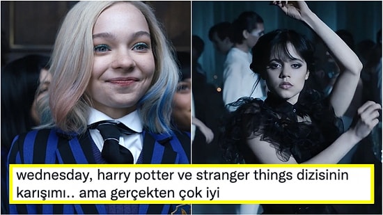 Netflix'in En Çok İzlenen Dizisi Wednesday'e Gelen Sosyal Medya Yorumları