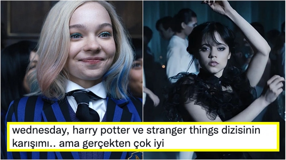 Netflix'in En Çok İzlenen Dizisi Wednesday'e Gelen Sosyal Medya Yorumları