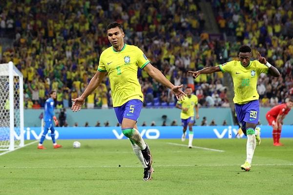 Brezilya, gruptaki ikinci maçında İsviçre'yi Casemiro'nun mükemmel golü ile 1-0 mağlup etti ve adını son 16 turuna yazdırdı.