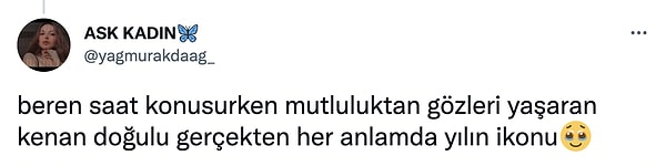 Kenan Doğulu ve Beren Saat'in sahnede yaşadıkları romantik anlar ise sosyal medyada gündem oldu.