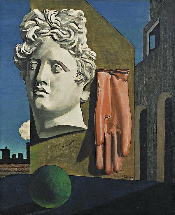 Magritte'in sanat anlayışını şekillendiren şey, Chirico'nun "Song of Love" (1914) isimli eseriydi.