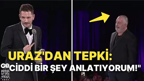 Cem Yılmaz ile Uraz Kaygılaroğlu Arasında Yaşanan Buz Gibi Gerginlik Ödül Gecesine Damga Vurdu!