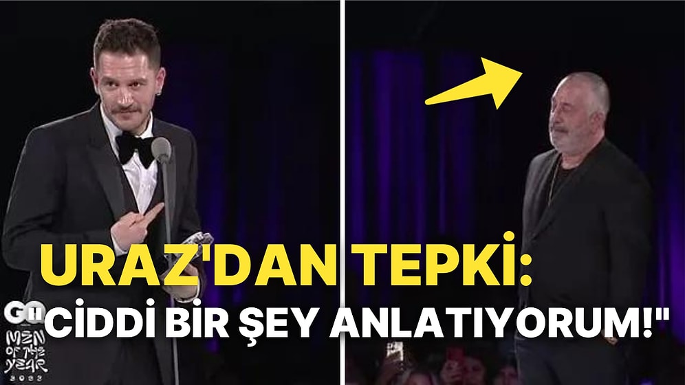 Cem Yılmaz ile Uraz Kaygılaroğlu Arasında Yaşanan Buz Gibi Gerginlik Ödül Gecesine Damga Vurdu!