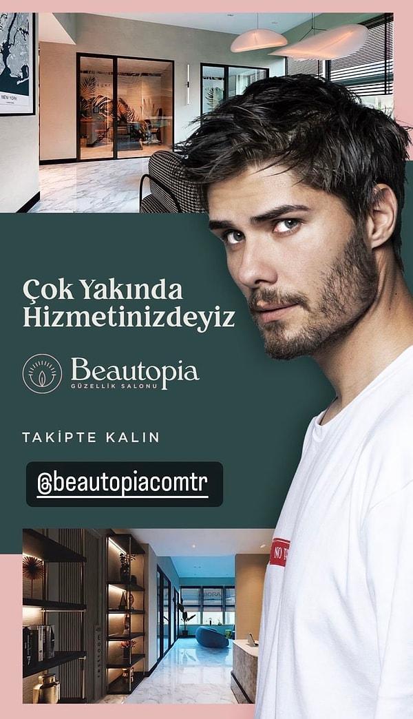 İşte Barış Murat Yağcı'nın 'Çok yakında hizmetinizdeyiz' diyerek paylaştığı güzellik salonu afişi 👇