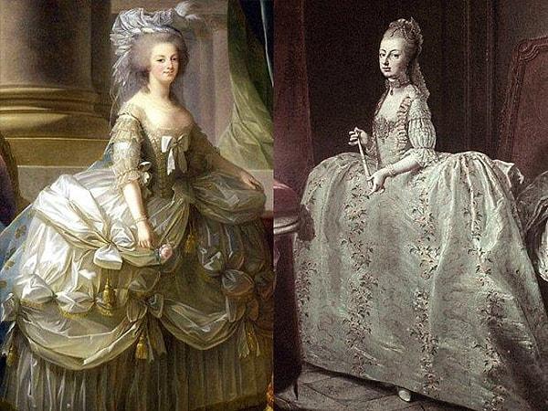 19. Viktorya İngiltere'sinde, 1850-1870 yılları arasında kabarık etek modası vardı. Bu tür elbiseler yaratmak için etekler tahta bir kasnağa yani enli  bir çembere geçirilirdi. Bu modaya uyan kadınlar çoğu zaman kapı eşiklerinde takılı kalırdı.