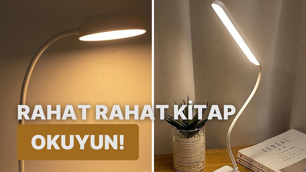 Uyumadan Önce Kitap Okuyanlara Okuma Lambası Tavsiyeleri