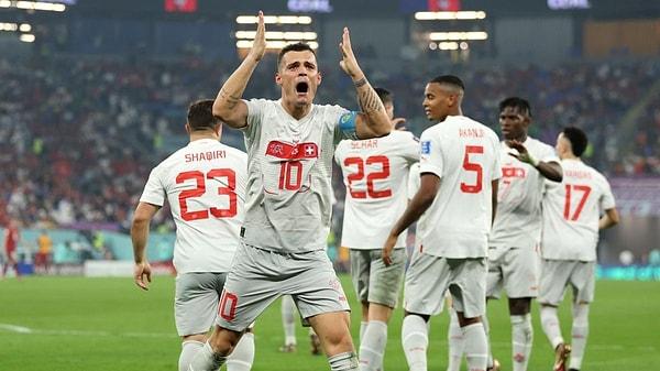 Dünya Kupası G Grubu'nda İsviçre, gruptaki son maçında Sırbistan ile karşı karşıya geldi. Bol gollü geçen maçta kazanan 3-2'lik skorla İsviçre oldu.