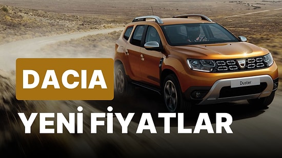 Dacia Fiyat Listesi Aralık 2022: Dacia Jogger, Sandero, Stepway, Duster Güncel Fiyat Listesi