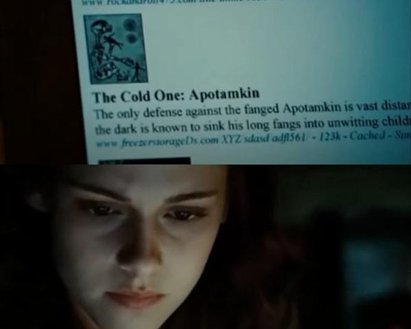 2. Bella'nın Edward'ın ne olduğunu araştırırken bulduğu her şey efsanelerde yer almakta.
