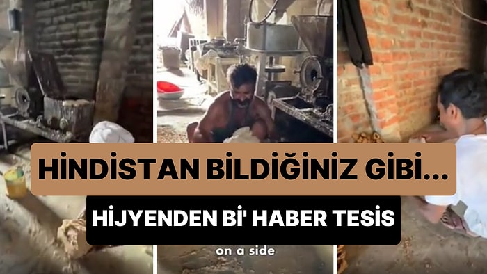 Hindistan'da Hamur İşi Üretimi Yapan Tesisin Hijyenden Bi' Haber Oluşu Sizi Biraz Afallatacak!