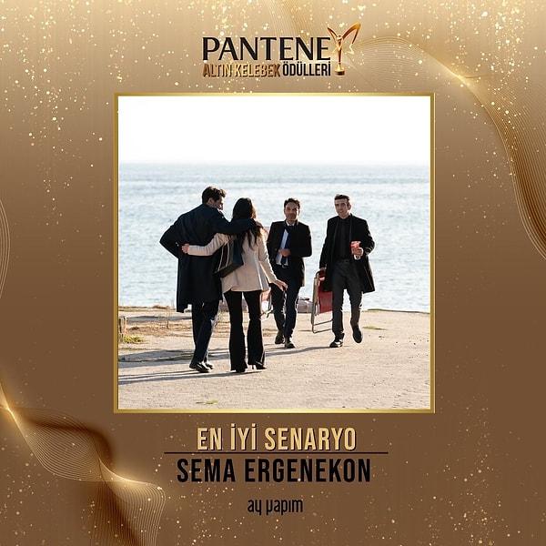 Sema Ergenekon En İyi Senaryo dalında ödül aldı.