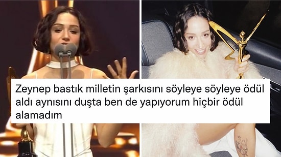 Söylediği Cover Şarkılarla Eleştirilen Zeynep Bastık'ın 'En İyi Kadın Şarkıcı' Ödülünü Alması Tartışma Yarattı