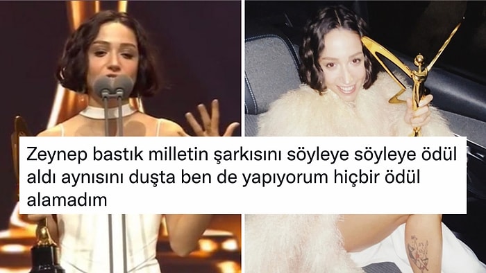 Söylediği Cover Şarkılarla Eleştirilen Zeynep Bastık'ın 'En İyi Kadın Şarkıcı' Ödülünü Alması Tartışma Yarattı