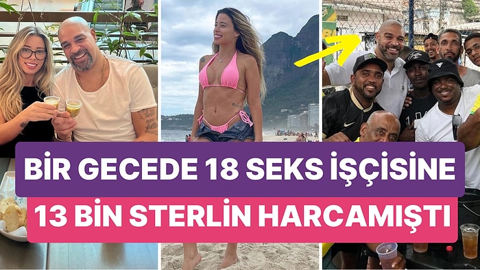 Agalarla Maç İzlemek İçin Brezilya'ya Giden Adriano'nun 24 Günlük Evliliği Sona Erdi