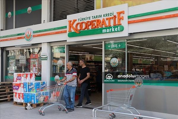 Tarım Kredi Kooperatif marketlerinde yaz aylarında Cumhurbaşkanı Erdoğan'ın açıklamalarıyla indirimler başlamıştı.
