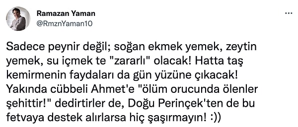 Geçenlerde fakirleşmenin günahtan koruduğunu öne sürüyordu.