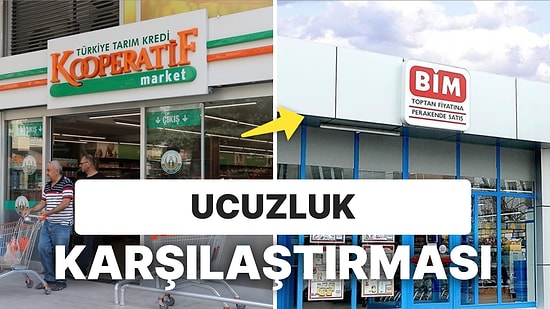 BİM Tartışmasında Hangi Market Daha Pahalı Karşılaştırması Yapıldı