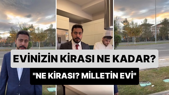 Cumhurbaşkanı Taklidi Yapan Fenomenden Yeni Video: 'Ne Kirası? Ben Milletin Evinde Oturuyorum'