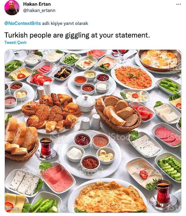 4. Ve Türkler olaya dahil olur, "Türk halkı bu açıklamanıza kıkır kıkır gülüyor" 😂