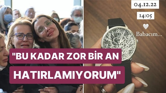 Özge Ulusoy'un Vefat Eden Babasına Ondan Geriye Kalan Acı Hatırası ile Veda Ettiği Duygusal Paylaşım