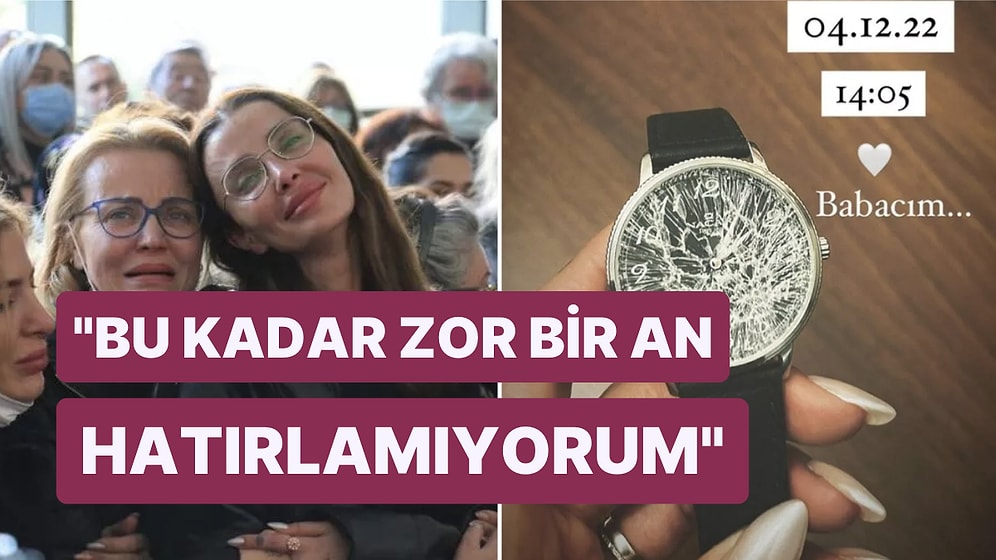 Özge Ulusoy'un Vefat Eden Babasına Ondan Geriye Kalan Acı Hatırası ile Veda Ettiği Duygusal Paylaşım