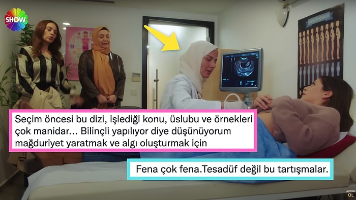 Afişiyle Gündem Olan Kızılcık Şerbeti Dizisinde 'Başörtülü Doktor' Sahnesi Sosyal Medyada Tepki Çekti!