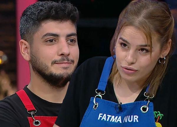 Masterchef Türkiye yarışmacıları Fatma Nur ve Barış, özellikle yarışma boyunca yaşadığı atışmalarla 'aşk mı yaşıyorlar?' sorusunu akıllara getirmişti.