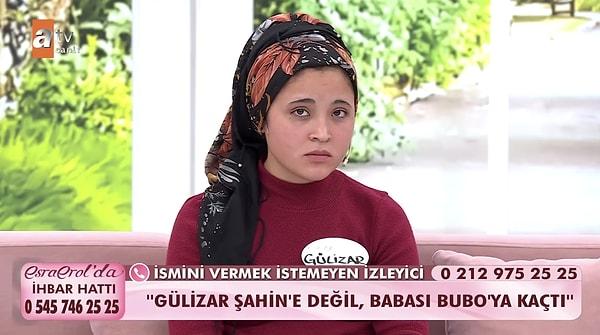 Son olarak yayına bağlanan ismini vermeyen bir izleyici Gülizar'ın şahin' değil, Şahin'in babası Bubo'ya kaçtığını iddia etti.