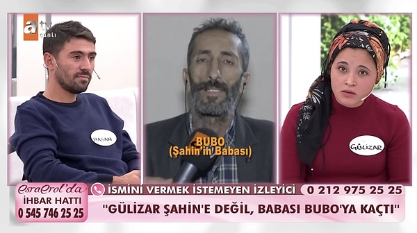 Gülizar da bu iddiayı kabul etmedi, "Öyle bir şey yok" dedi. İhbar sahibi de bütün köyün bildiğini ve sustuklarını anlattı. Şahin'in kullanıldığını ekledi.