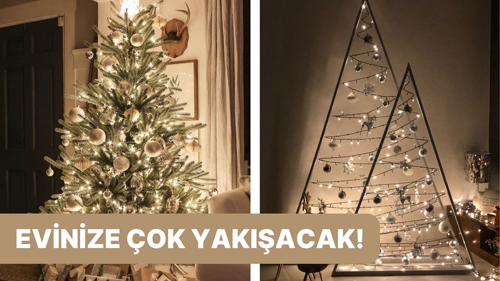 Yeni Yılın Sıcak Atmosferi ve Heyecanını Ruhunuza İşleyecek En Yaratıcı Yılbaşı Ağacı Önerileri