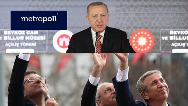 MetroPOLL'den Aday Anketi: Erdoğan'ın Kime Karşı Ne Kadar Oyu Var?
