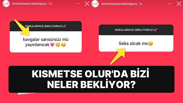 Kısmetse Olur Yetkilileri, Yeniden Başlayacak Program Hakkında Sorulan Absürt Soruları Yanıtladı!