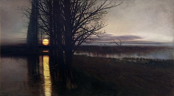 6. "Yükselen Ay" Stanisław Masłowski (1884)