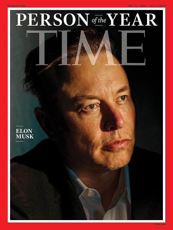 2021 yılında TIME dergisi yılın kişisi olarak Elon Musk'ı seçmişti.