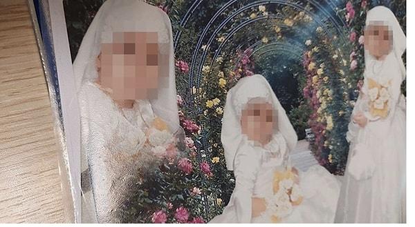 İsmailağa Cemaati’ne bağlı Hiranur Vakfı Onursal Başkanı Yusuf Ziya Gümüşel’in 6 yaşında "evlendirdiği" kızının gelinlikle fotoğrafları çıktı.