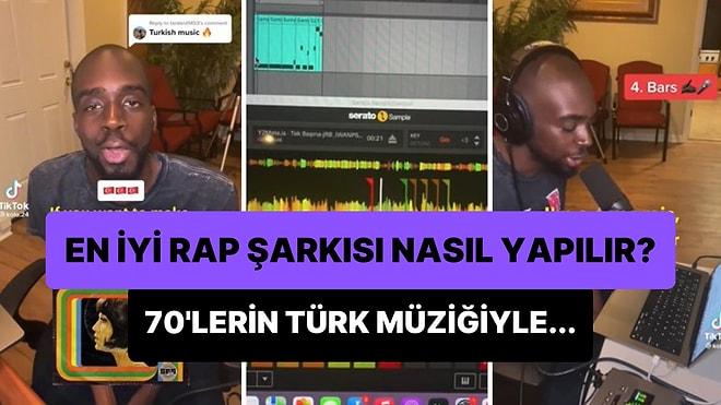 'Harika Bir Rap Şarkısı İçin 70'lerin Türk Müziği Sample'larını Kullanın' Diyen Rapçinin Viral Olan Videosu
