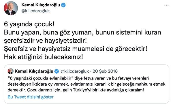 9. CHP Genel Başkanı Kemal Kılıçdaroğlu: