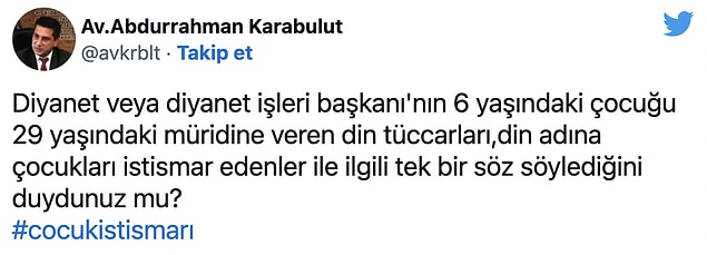 Cemaatteki �ocuk �stismar� Kar��s�nda Sessizli�e G�m�len Diyanet Tepkilerin Oda��nda