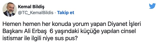 Cemaatteki �ocuk �stismar� Kar��s�nda Sessizli�e G�m�len Diyanet Tepkilerin Oda��nda