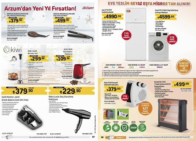 Arzum AR5036 Brosse lissante Superstar 379,90 TL.