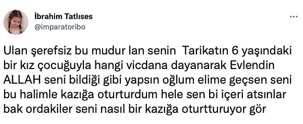 İşte İbrahim Tatlıses'in bu olay için hiçbir lafını esirgemeden paylaştığı tweeti...